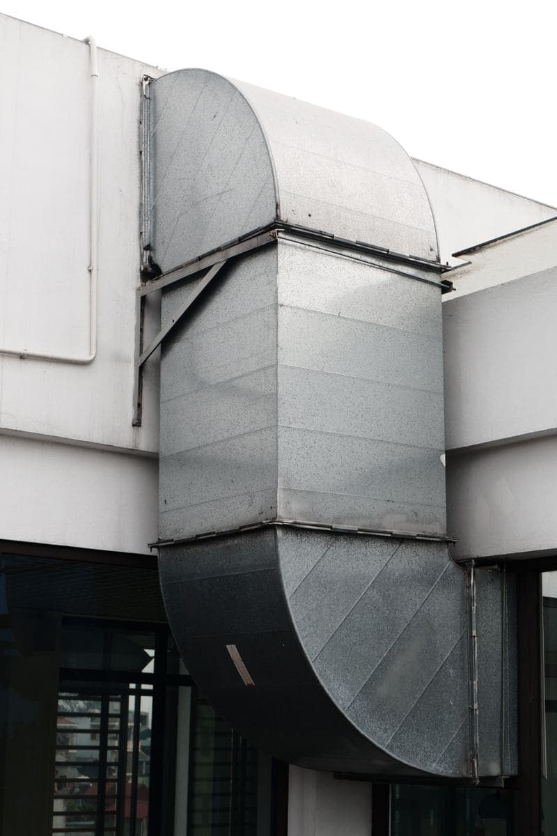 Industrial air handling and ductwork system