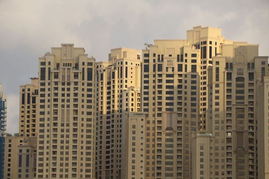 Residential apartment tower in the UAE under a facilities management contract